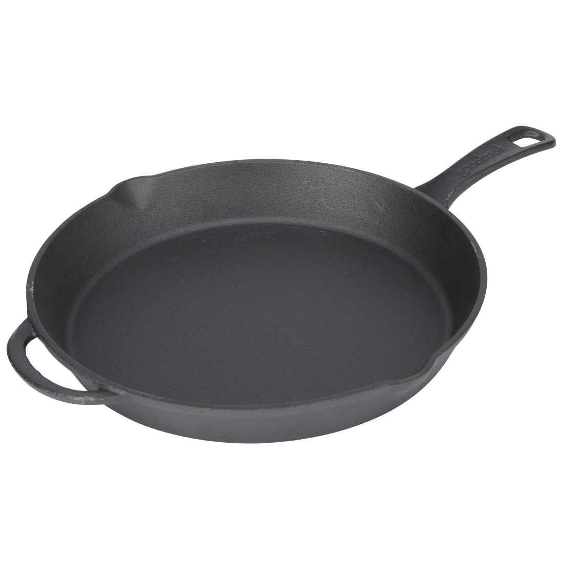 Seasoned cast iron skillet 30cm