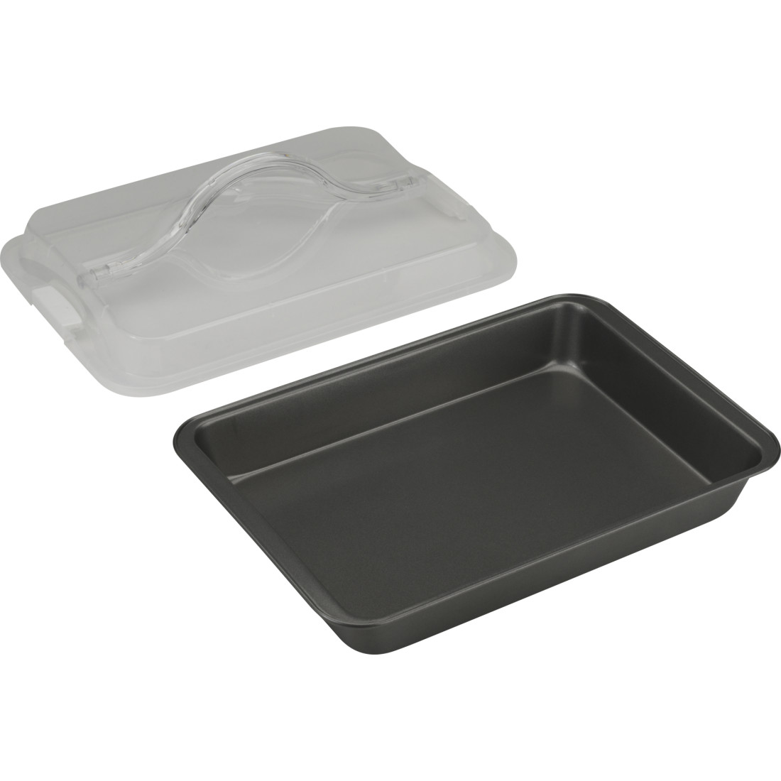 Good Cook 13'' x 9'' Non-stick Small Cookie Sheet, heavy duty steel, gray