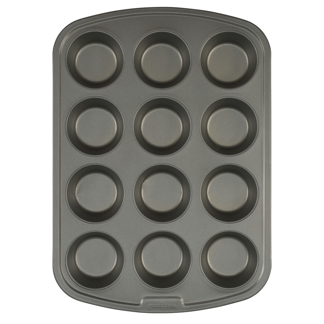 12 Cupcake Holder Non-Stick Carbon Steel Pan - Baketivity