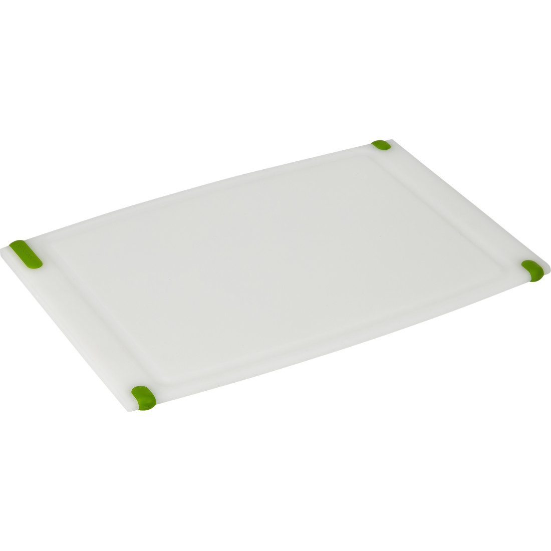 15 x 20 Green Plastic Cutting Board w/ Handle