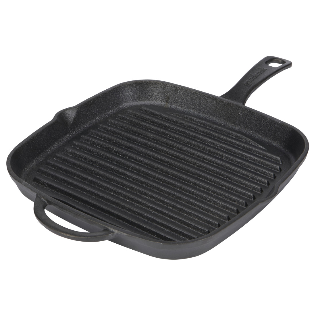 Winco CAGP-10S FireIron Cast Iron Grill Pan, 10-1/2, Square, Induction  Ready