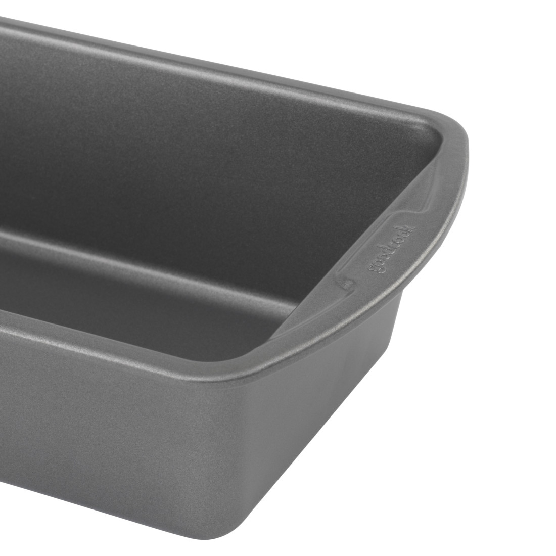 GoodCook Set of 2 Extra Large 13'' x 5'' Nonstick Steel Bread Loaf Pans,  Gray 