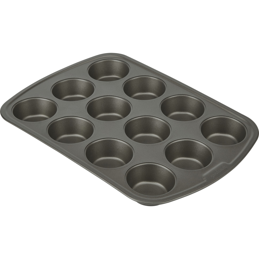 GoodCook 48-Cup Nonstick Steel Mini Cupcake and Muffin Pan, Gray