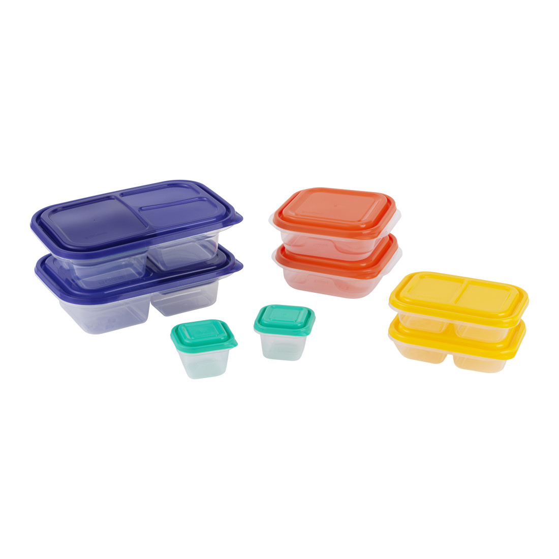BRAND NEW RUBBERMAID LUNCH BLOX SET - LARGE ENTREE KIT
