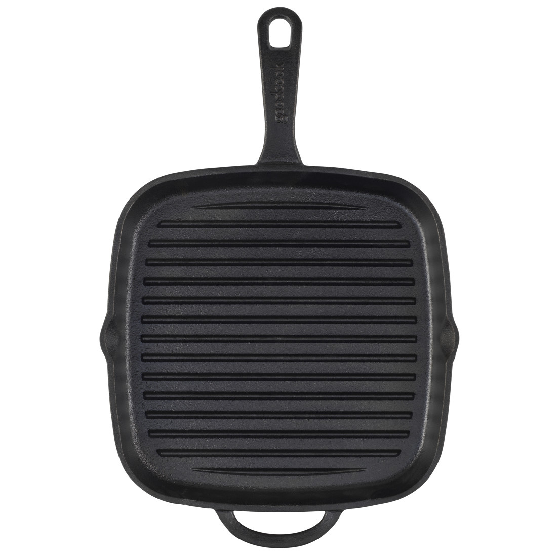 Gibson Our Table 10.5 Inch Pre-Seasoned Cast Iron Wok in Black