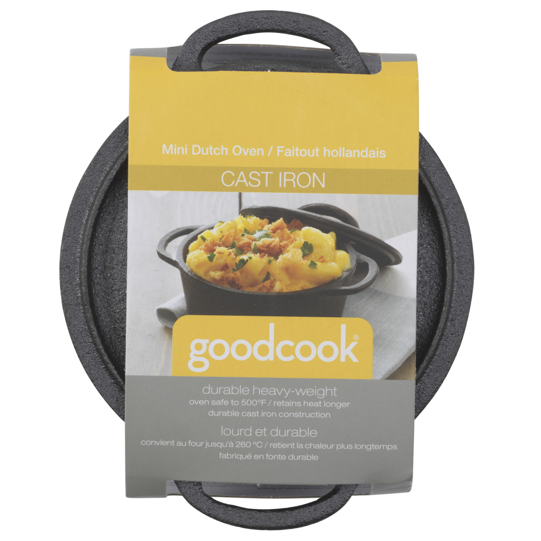 Cast Iron Mini Dutch Oven - GoodCook