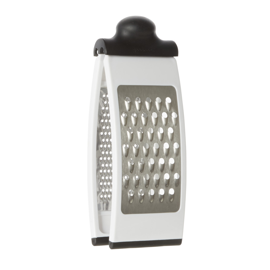 Cheese Grater with Container - Stainless Steel Wood/Silver