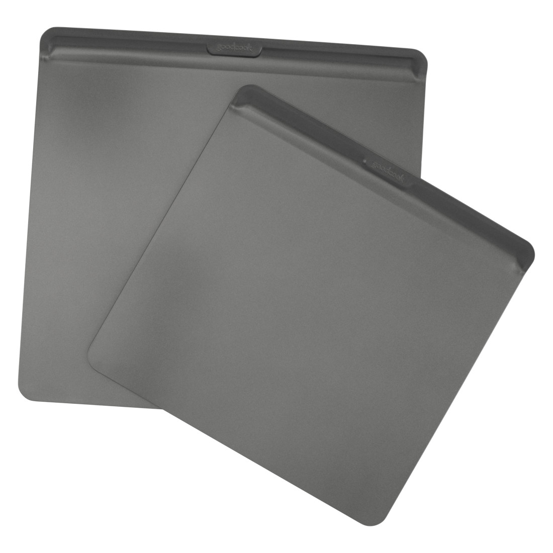  AirBake Dark Nonstick 2 Pack Cookie Sheet Set, 14 x 12in and 16  x 14in: Baking Sheets: Home & Kitchen