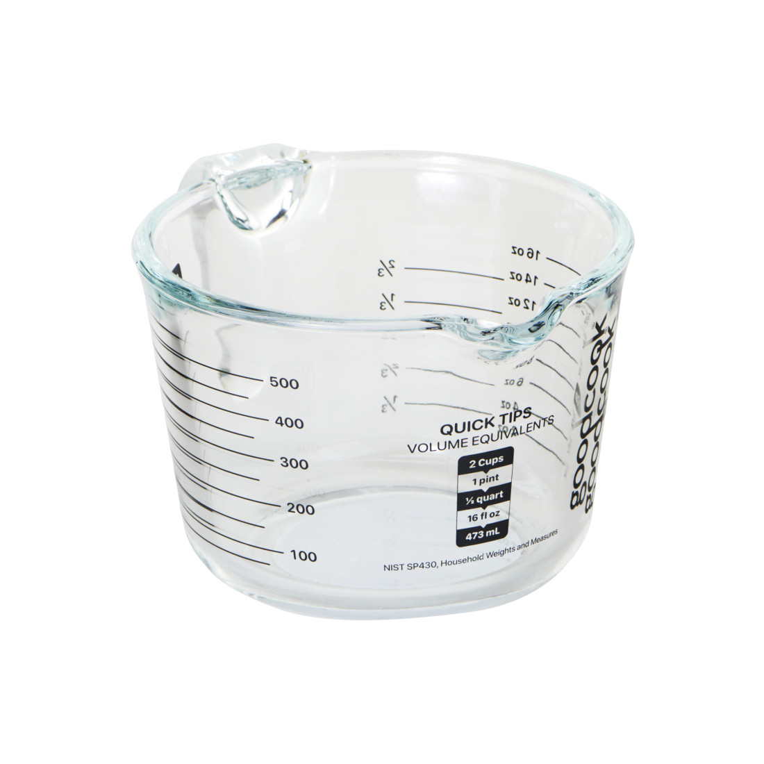 Measuring Glass 8 oz (1 Cup)  Sherry's Kitchenwares - Restaurant, Bar, &  Kitchen Supplies