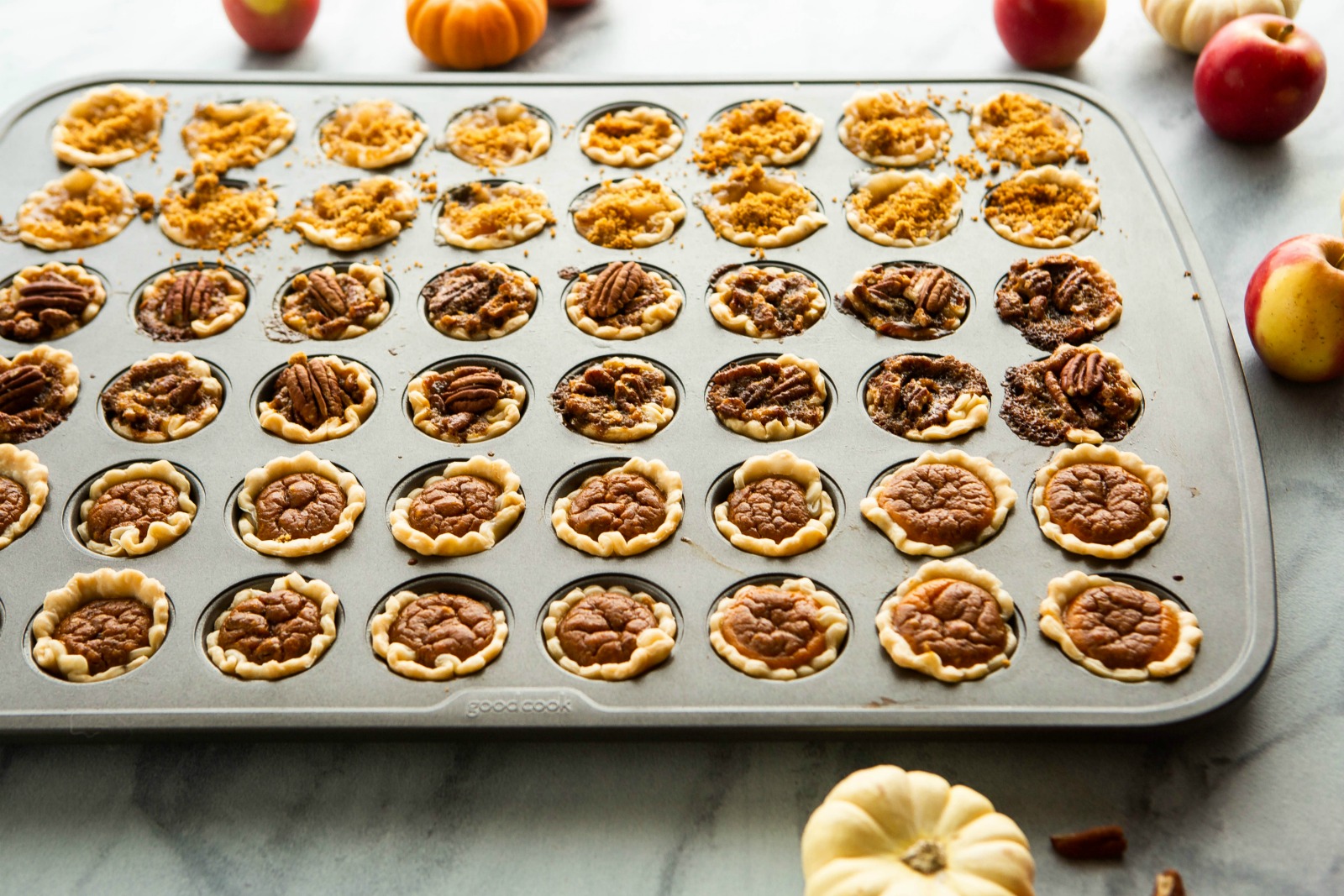 One Pan Mini Holiday Pies GoodCook